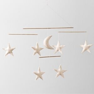 RH Baby & Child WOOL FELT NIGHT SKY MOBILE